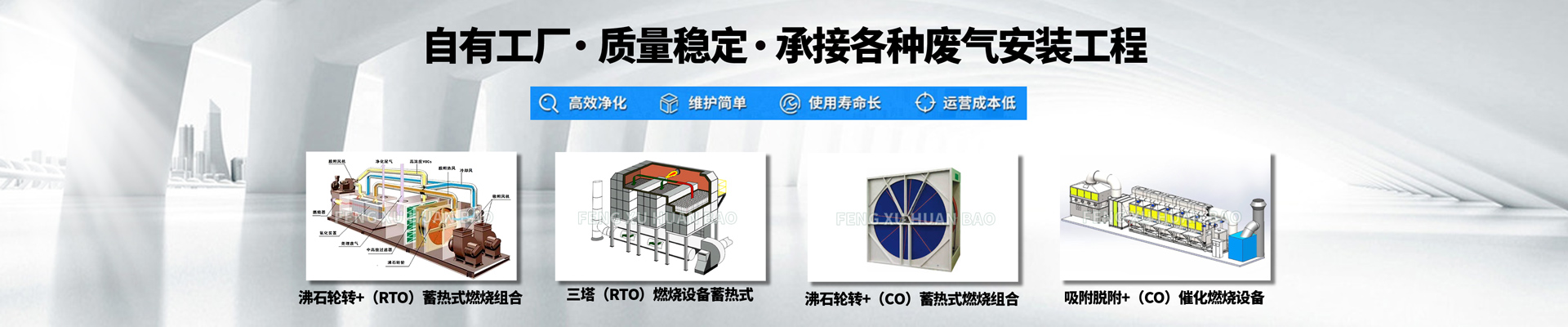 banner-沸石轮转+（RTO）蓄热式燃烧组合